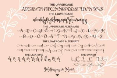 Blessing Font by creativework69 by creativework69 — Script Handwritten Font — thumbnail 6