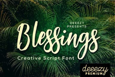 Blessings Font by JumboDesign — Script Handwritten Font — thumbnail 1