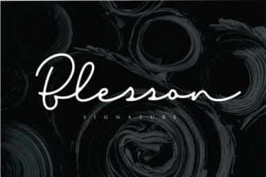 Blesson Font by Sronstudio — Script Handwritten Font — thumbnail 1