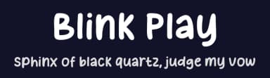 Blink Play by MJType — Script Handwritten Font — thumbnail 2