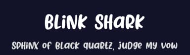 Blink Shark by Awansenja Type — Script Handwritten Font — thumbnail 2