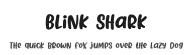 Blink Shark by Awansenja Type — Script Handwritten Font — thumbnail 1