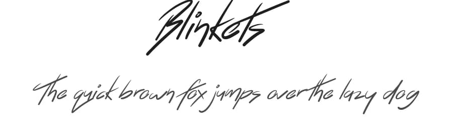 Blinkets by JSH creates — Script Handwritten Font