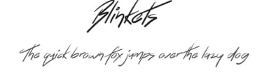 Blinkets by JSH creates — Script Handwritten Font — thumbnail 1
