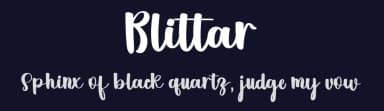 Blittar by Inermedia Studio — Script Handwritten Font — thumbnail 2