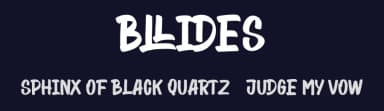 Bllides by Maulana Creative — Script Handwritten Font — thumbnail 2