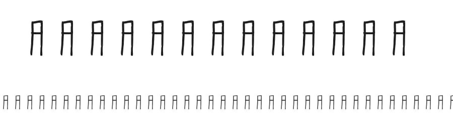 Block Negrita by Ang Famcrew — Script Handwritten Font