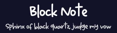 Block Note by DM Letter Studio - Dimas Prasetyo — Script Handwritten Font — thumbnail 2