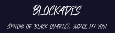 Blockades by RaisProject — Script Handwritten Font — thumbnail 2