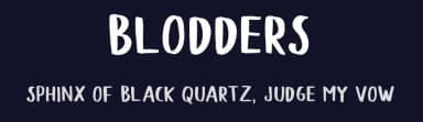 Blodders by Letterhend Studio — Script Handwritten Font — thumbnail 2