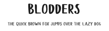 Blodders by Letterhend Studio — Script Handwritten Font — thumbnail 1