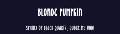 Blonde Pumpkin by Scratchones — Script Handwritten Font — thumbnail 2