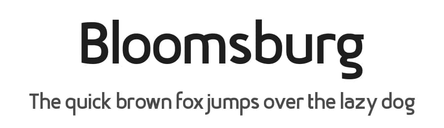 Bloomsburg by Sharkshock — Sans Serif Font