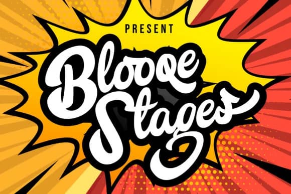Blooqe Stages Font by Vunira — Script Handwritten Font