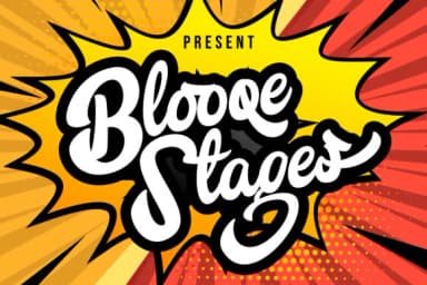 Blooqe Stages Font by Vunira — Script Handwritten Font — thumbnail 1