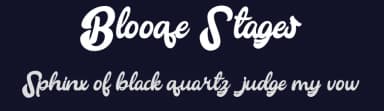 Blooqe Stages by Vunira Design — Script Handwritten Font — thumbnail 2