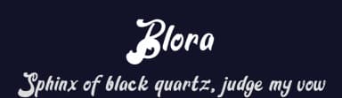 Blora by Emanes Dsign — Script Handwritten Font — thumbnail 2