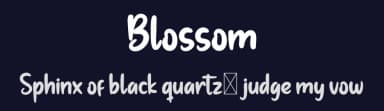 Blossom by productype.com — Script Handwritten Font — thumbnail 2