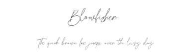Blowfisher by Maulana Creative — Script Handwritten Font — thumbnail 1