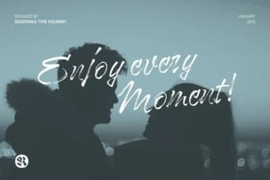 Blue Jeans Font by Resistenza Type Foundry — Script Handwritten Font — thumbnail 3