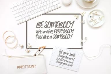 Blue Liquid Font by Creativeqube Design — Script Handwritten Font — thumbnail 1