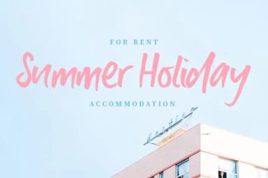 Blue Liquid Font by Creativeqube Design — Script Handwritten Font — thumbnail 5