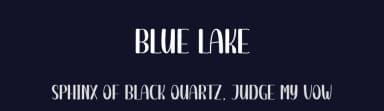 Blue Lake by Andi Moz — Script Handwritten Font — thumbnail 2