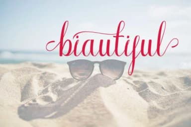 Bluebird Font by parawtype — Script Handwritten Font — thumbnail 3