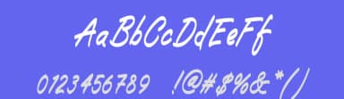 Blueflare by Hartadi Design — Script Handwritten Font — thumbnail 3
