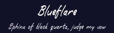 Blueflare by Hartadi Design — Script Handwritten Font — thumbnail 2