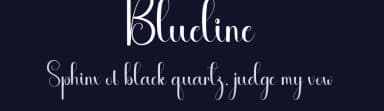 Blueline by Andi Moz — Script Handwritten Font — thumbnail 2