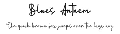 Blues Anthem by Forberas Club — Script Handwritten Font — thumbnail 1