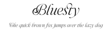 Bluesty by Ef Studio — Script Handwritten Font — thumbnail 1