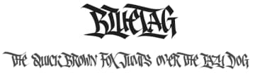 Bluetag by Måns Grebäck — Script Handwritten Font — thumbnail 1