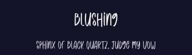 Blushing by Belina Studio — Script Handwritten Font — thumbnail 2