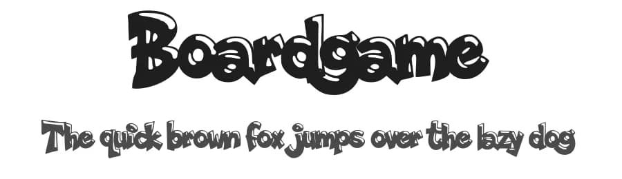 Boardgame by Måns Grebäck — Script Handwritten Font
