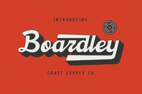 Boardley Script Font by craftsupplyco — Script Handwritten Font