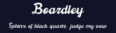 Boardley by Craft Supply Co. — Script Handwritten Font — thumbnail 2