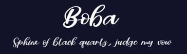 Boba by Scratchones — Script Handwritten Font — thumbnail 2