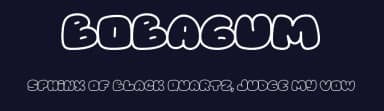 Bobagum by Forberas Club — Script Handwritten Font — thumbnail 2