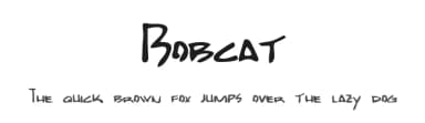Bobcat by Andy Krahling — Script Handwritten Font — thumbnail 1