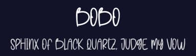 Bobo by Scratchones — Script Handwritten Font — thumbnail 2