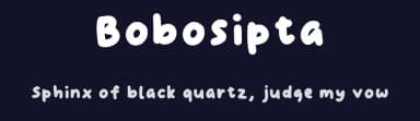 Bobosipta by Ay Slte — Script Handwritten Font — thumbnail 2