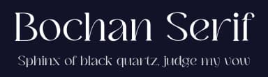 Bochan Serif by HansCo — Serif Font — thumbnail 2