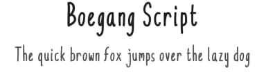 Boegang Script by Arialdy Nurazmi — Script Handwritten Font — thumbnail 1