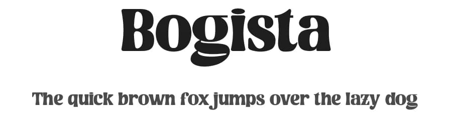Bogista by Ronny Studio — Serif Font