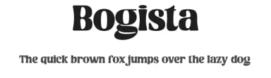 Bogista by Ronny Studio — Serif Font — thumbnail 1