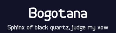 Bogotana by G3Typefaces — Sans Serif Font — thumbnail 2