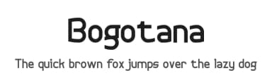Bogotana by G3Typefaces — Sans Serif Font — thumbnail 1