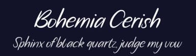 Bohemia Cerish by Paily Studio — Script Handwritten Font — thumbnail 2